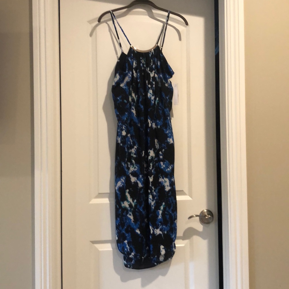 Aqua sun dress